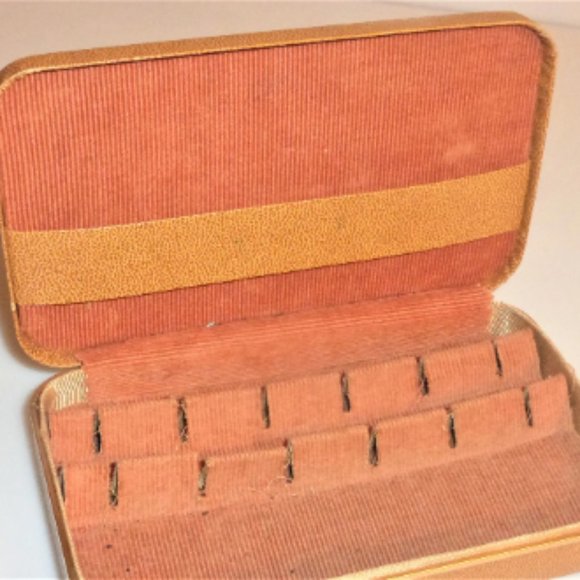 Vintage JEWELRY BOX Cutlery Box Ring Holder Bracelet Holder Storage Box Tie Clip - Picture 1 of 5